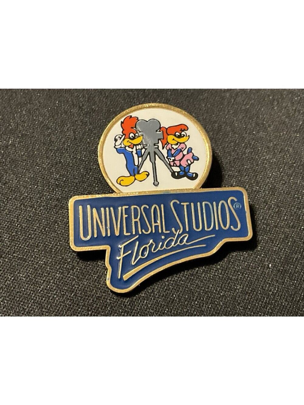 Vintage Woody Woodpecker Universal Studios Florida Brooch/Pendant